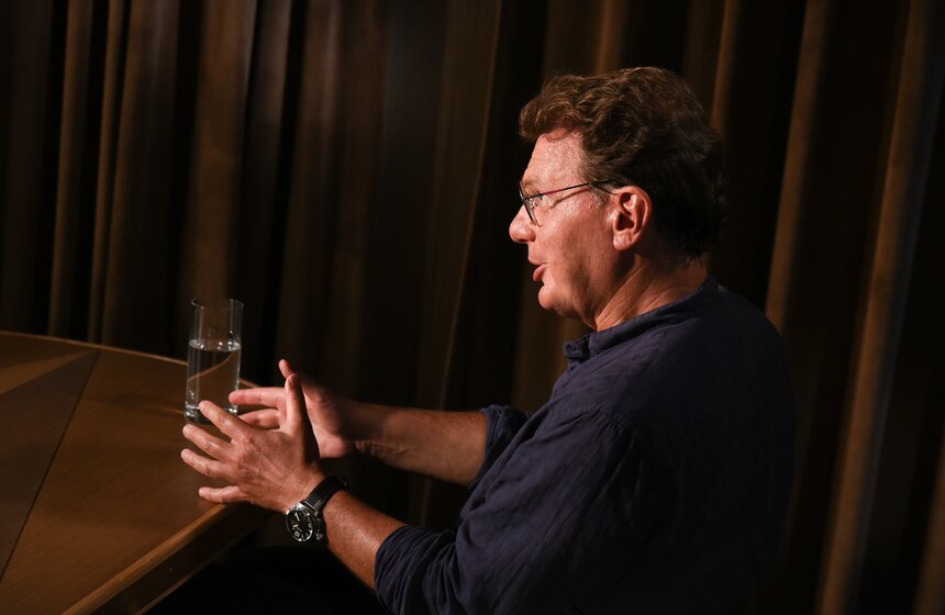 Кирсан Илюмжинов на съемках программы "Важная персона" 3 фото