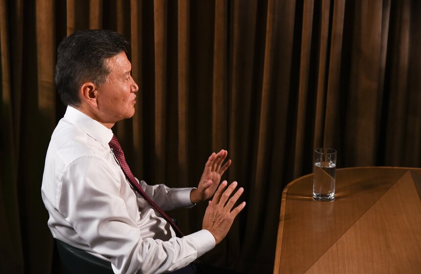 Кирсан Илюмжинов на съемках программы "Важная персона" 11 фото