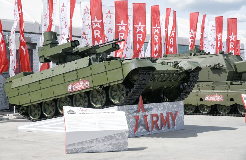 На форуме представили установку с зенитным орудием "Деривация" с новыми системами обнаружения и прицеливания