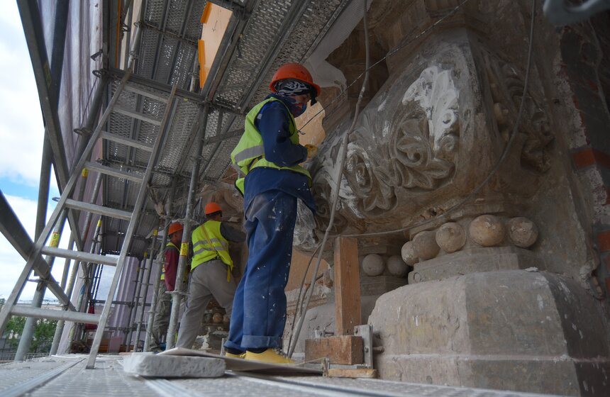 Как проходит реконструкция Политехнического музея 24 фото