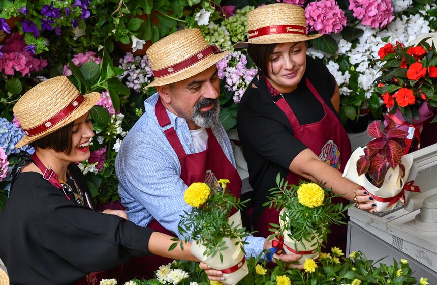 В ГУМе стартовал ежегодный Фестиваль цветов 14 фото