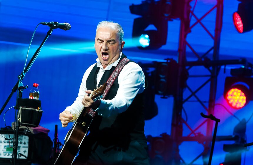 Владимир Шахрин отметил 60-летний юбилей концертом в саду "Эрмитаж" 7 фото