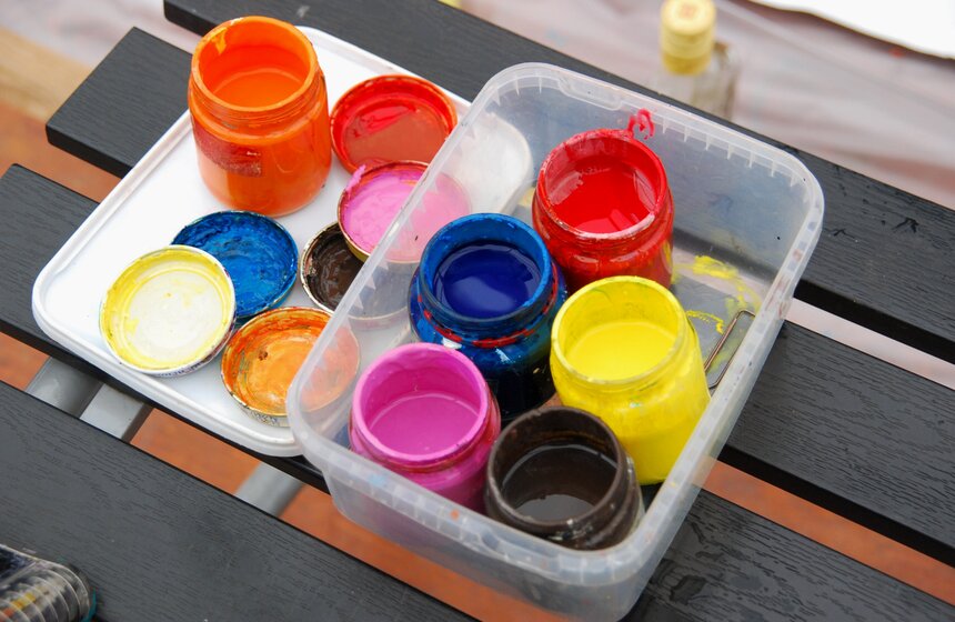 В Парке искусств "Музеон" прошел плэнер по абстрактной живописи 1 фото