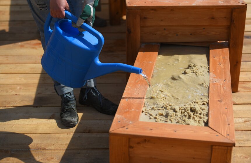 В Москве открылся первый в России тактильный сад 5 фото