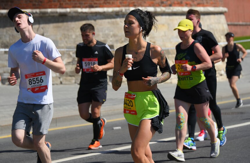 Все бегуны были настроены серьезно, они долго готовились к полумарафону