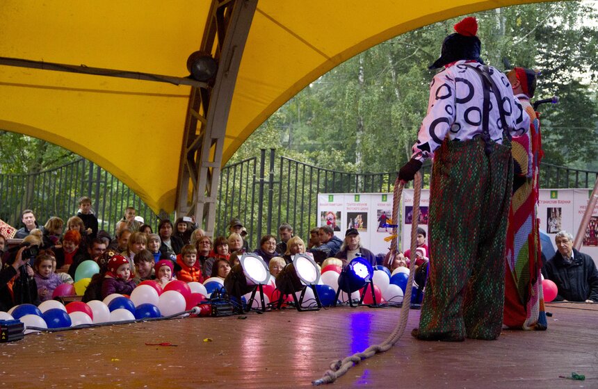 Фестиваль клоунов состоялся в парке "Сокольники" 5 фото