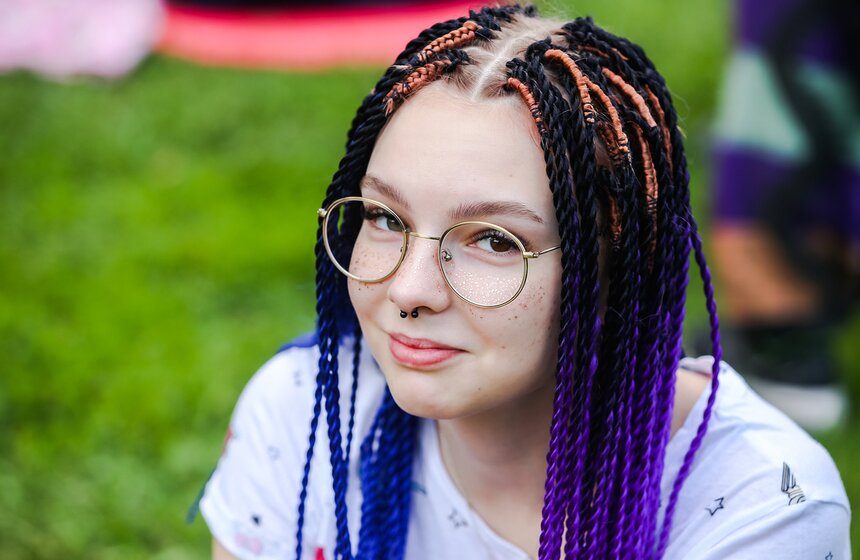 В парке "Царицыно" прошел праздник хиппи 12 фото