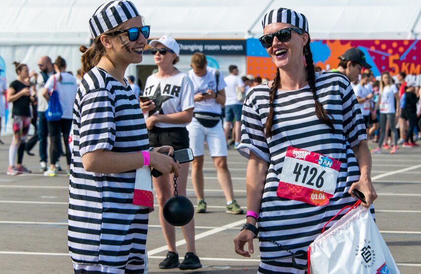 "Красочный забег" в Москве 3 фото