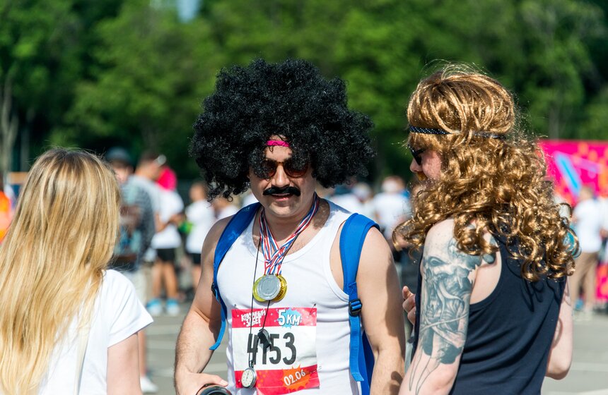 "Красочный забег" в Москве 2 фото