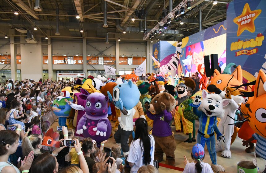 IV фестиваль анимации и детских развлечений "Мультимир – 2019" прошел на ВДНХ 20 фото