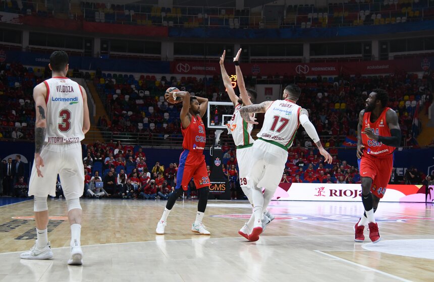 Матч закончился с разгромным счетом – 94:68 в пользу ЦСКА.