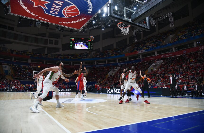 Второй матч плей-офф ЦСКА и "Баскония" проведут также в Москве 18 апреля.