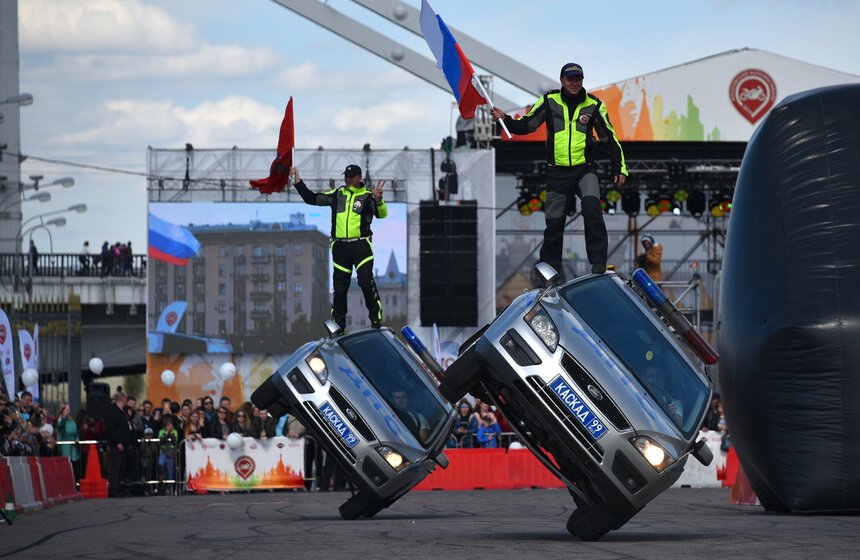 Мотофестиваль "Весна-2019" прошел в Парке Горького 17 фото