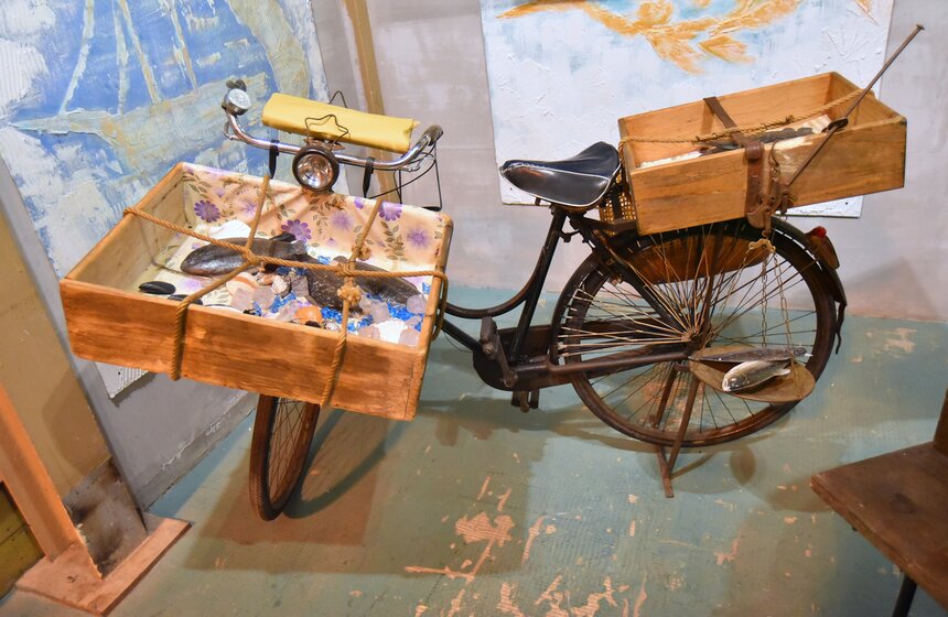 В Москве проходит выставка "Вся жизнь в одном велосипеде" 20 фото