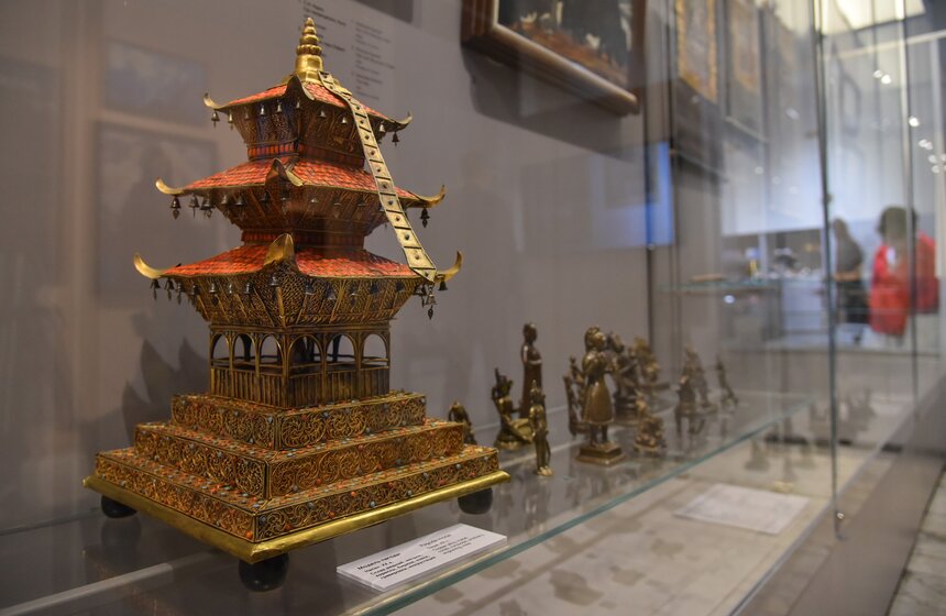 В Москве проходит выставка "Сохраняя культуру. Музей Рерихов на ВДНХ" 6 фото