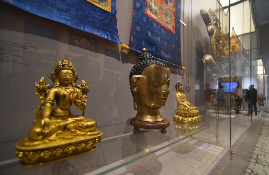 В Москве проходит выставка "Сохраняя культуру. Музей Рерихов на ВДНХ" 14 фото