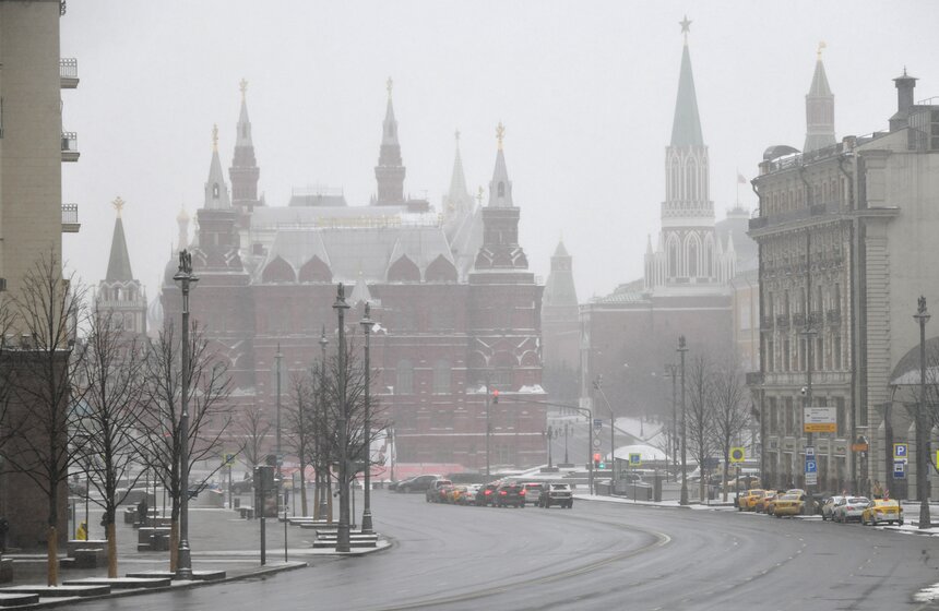 Снегопад обрушился на столицу в последний день марта 13 фото