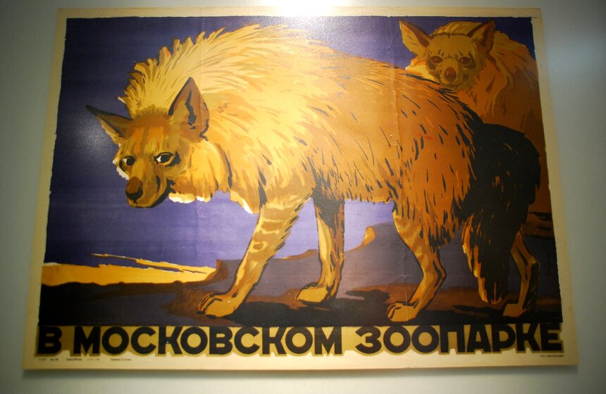 В Москве открывается выставка "Советская реклама зоопарка" 2 фото