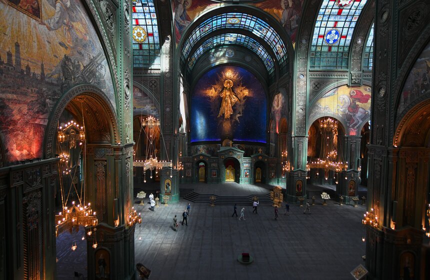 Как выглядит главный храм Вооруженных сил России 11 фото