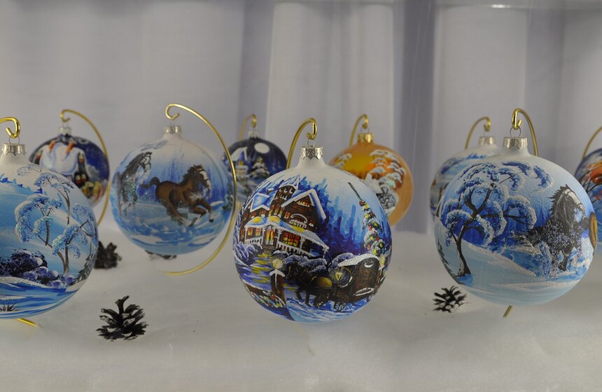 На ВВЦ открылась фабрика елочных игрушек 7 фото