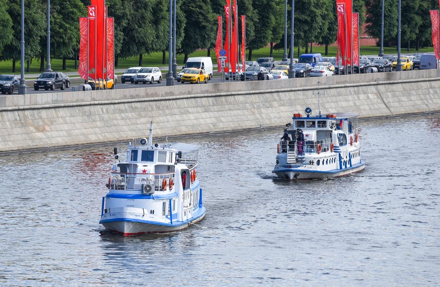 В Москве открыли пассажирскую навигацию 6 фото