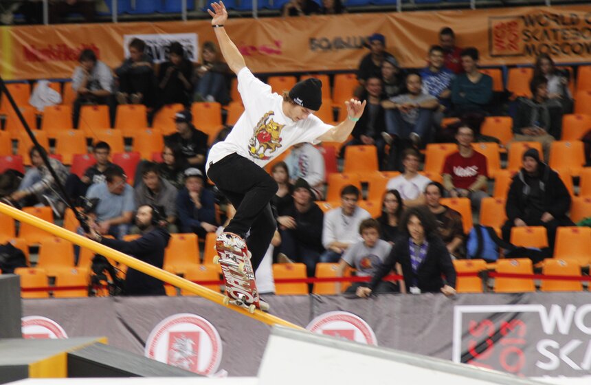В Москве прошла серия соревнований World Cup Skateboarding 1 фото