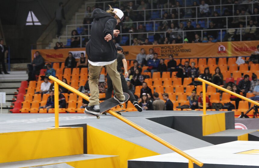 В Москве прошла серия соревнований World Cup Skateboarding 5 фото