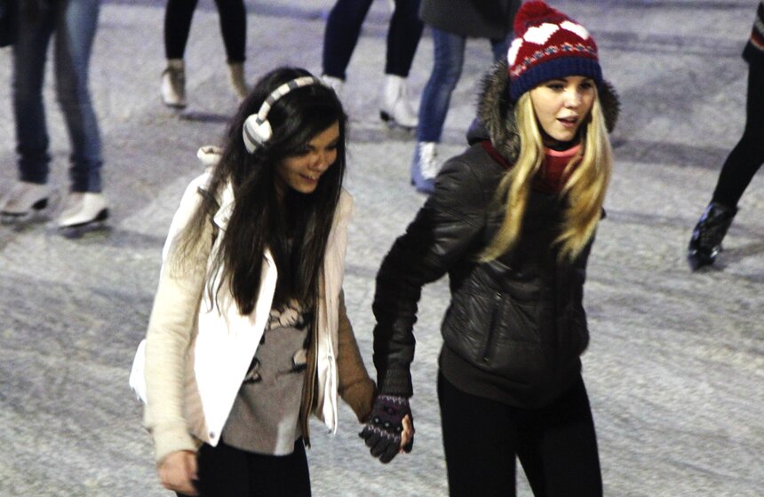 В "Сокольниках" открыли сверхсовременный каток "Лед" 1 фото