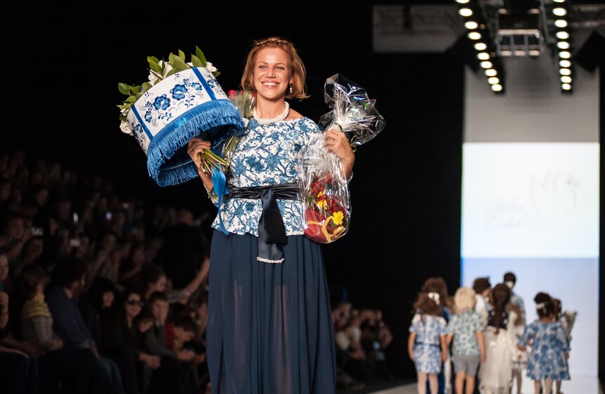 На Mercedes-Benz Fashion Week Russia прошел показ детской моды 12 фото