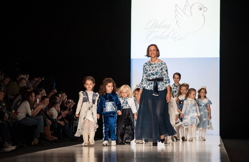 На Mercedes-Benz Fashion Week Russia прошел показ детской моды 11 фото