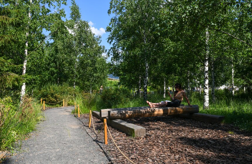 Парк "Зарядье" открылся для посетителей 18 фото