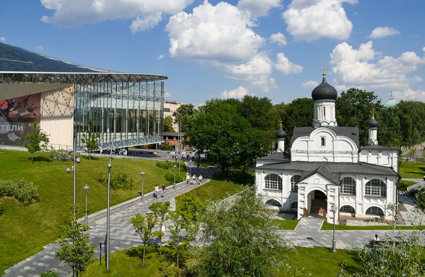 Парк "Зарядье" открылся для посетителей 10 фото