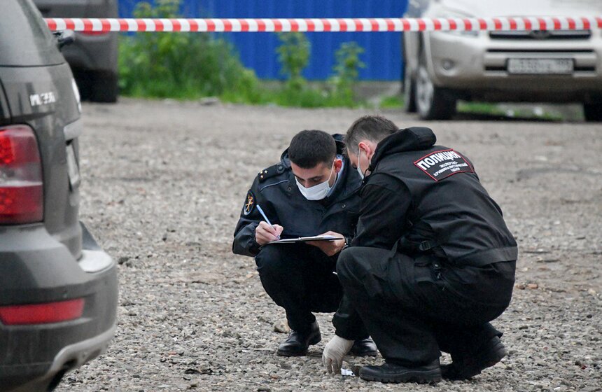 Перестрелка на Каширском шоссе 7 фото