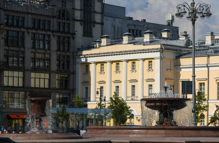 В столице начался сезон фонтанов 7 фото