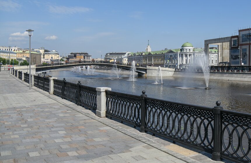 В столице начался сезон фонтанов 6 фото