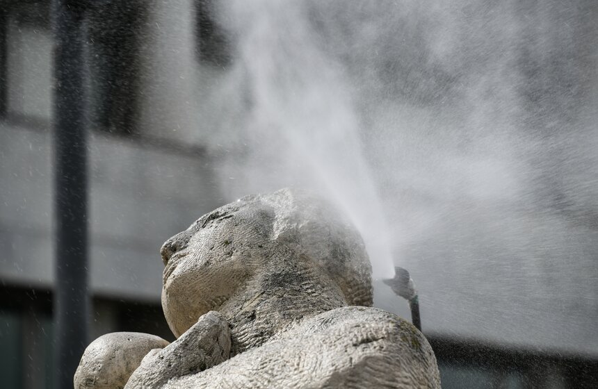 В парке "Музеон" обработали и почистили скульптуры 22 фото