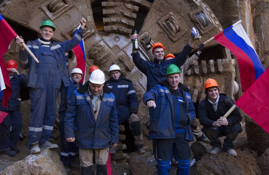 Участок метро "Парк Победы" - "Раменки" построят в 2015 году 10 фото