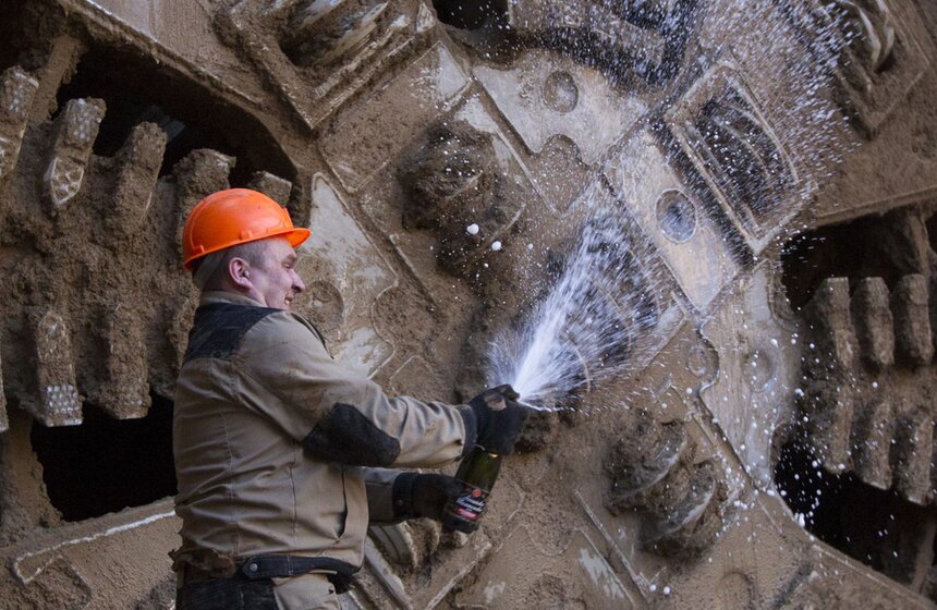 Участок метро "Парк Победы" - "Раменки" построят в 2015 году 8 фото