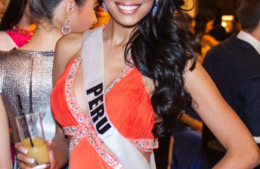 В Москве прошел благотворительный аукцион "Мисс Вселенная-2013" 23 фото