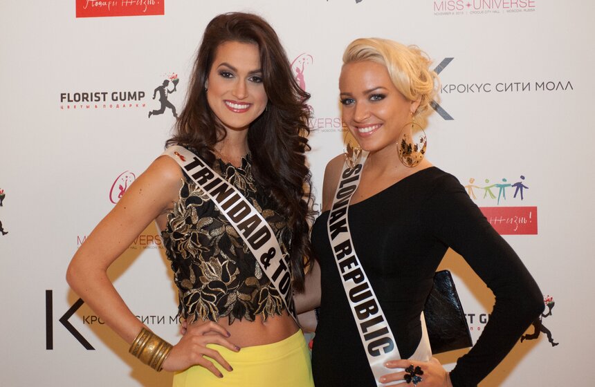 В Москве прошел благотворительный аукцион "Мисс Вселенная-2013" 15 фото