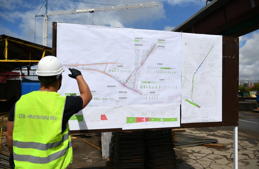 Работы по Северо-Восточной хорде планируют закончить в 2022 году 28 фото