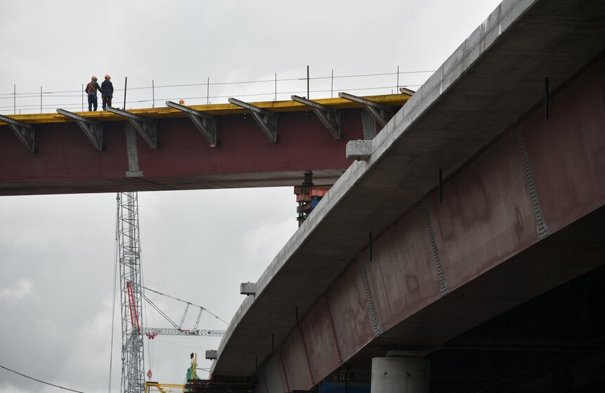 Работы по Северо-Восточной хорде планируют закончить в 2022 году 25 фото