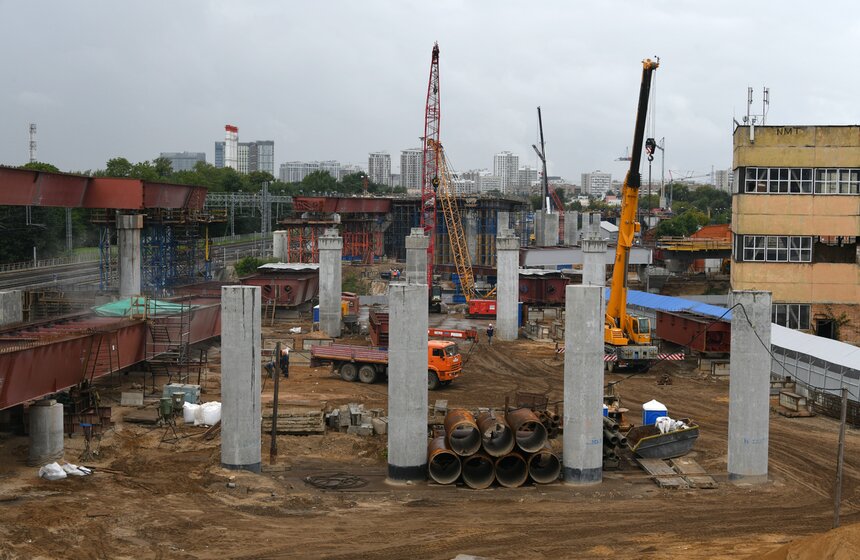 Работы по Северо-Восточной хорде планируют закончить в 2022 году 20 фото