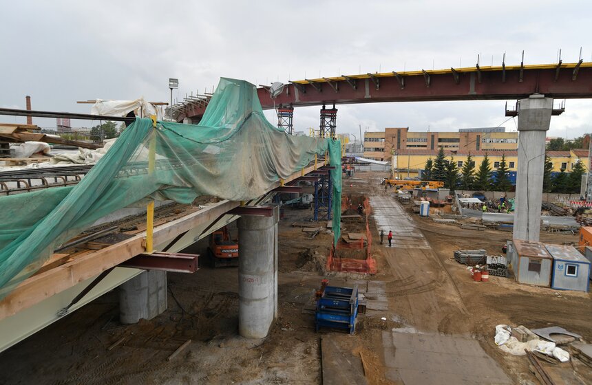 Работы по Северо-Восточной хорде планируют закончить в 2022 году 23 фото