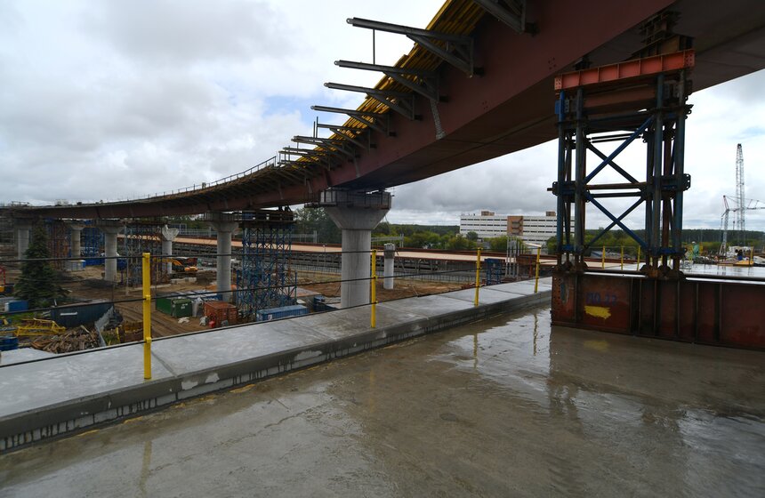 Работы по Северо-Восточной хорде планируют закончить в 2022 году 18 фото