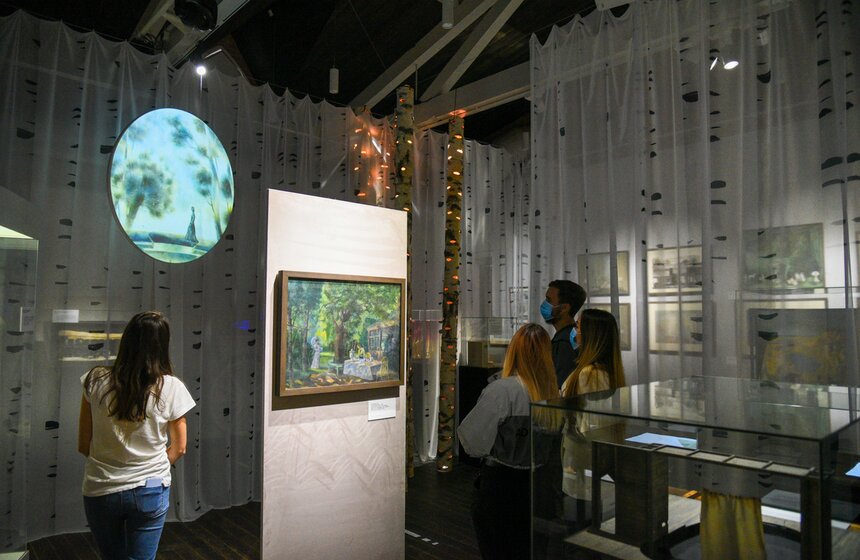 Бахрушинский музей открыл выставку "Власть Сада" к юбилею Чехова 19 фото