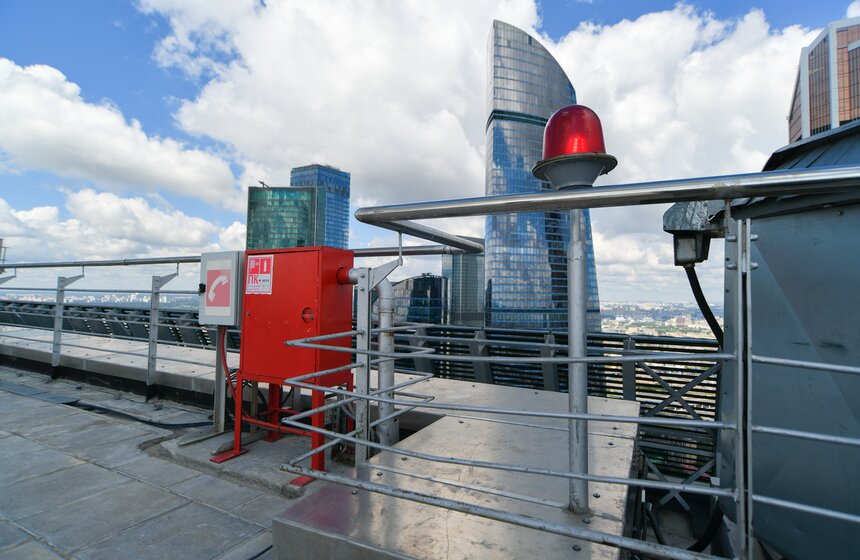 Испытание системы пожаротушения прошло в Москве 10 фото