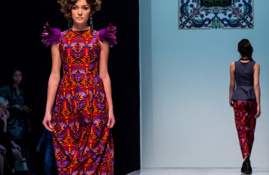 Фестиваль моды Вячеслава Зайцева прошел в "АФИМОЛЛ Сити" 6 фото