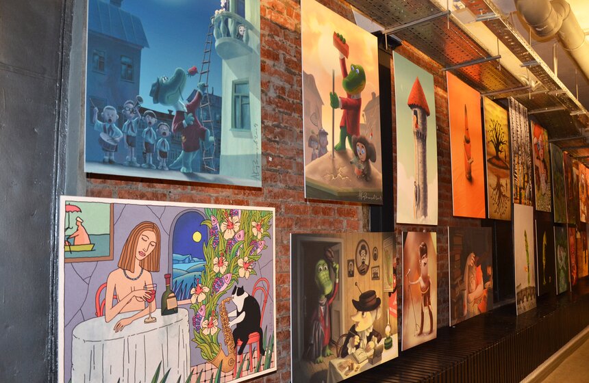 В ARTPLAY проходит выставка иллюстраций "Имаджинариума" 2 фото