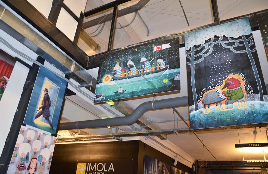 В ARTPLAY проходит выставка иллюстраций "Имаджинариума" 8 фото